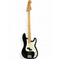 Used Fender Player Precision Bass Black Electric Bass Guitar thumbnail