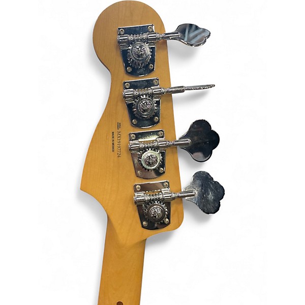 Used Fender Player Precision Bass Black Electric Bass Guitar