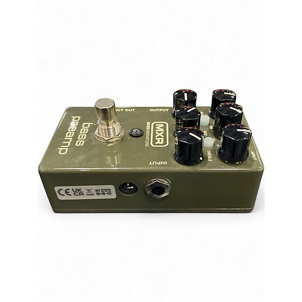 Used MXR M81 Bass Preamp Effect Pedal