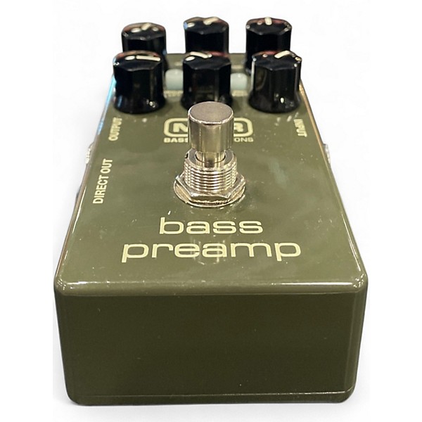 Used MXR M81 Bass Preamp Effect Pedal