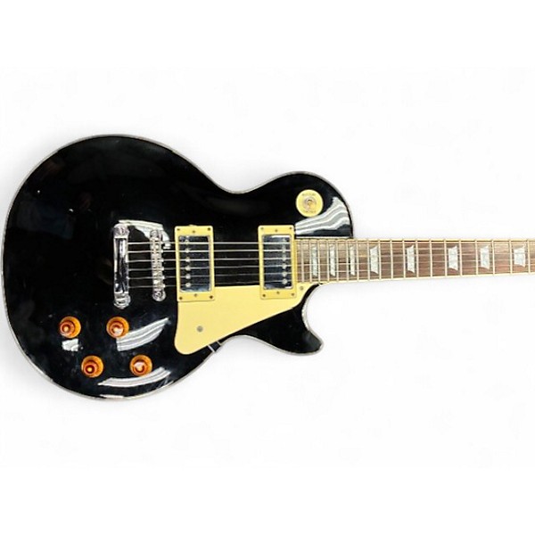 Used Epiphone Les Paul Standard Black Solid Body Electric Guitar