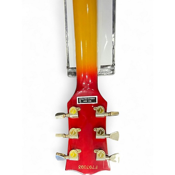 Used Greco EG-600 2 Color Sunburst Solid Body Electric Guitar