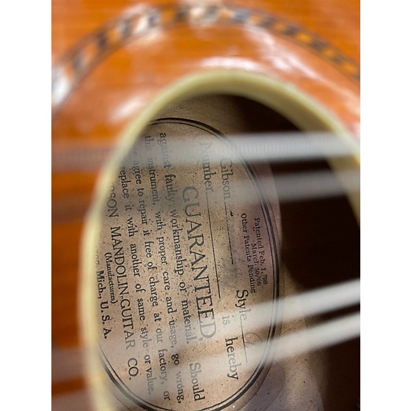 Vintage 1910s Gibson MODEL A MANDOLIN Natural Mandolin