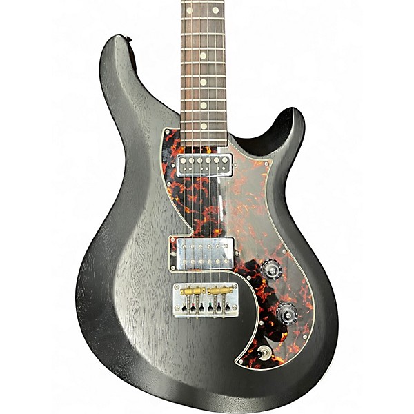 Used PRS S2 Vela Black Solid Body Electric Guitar