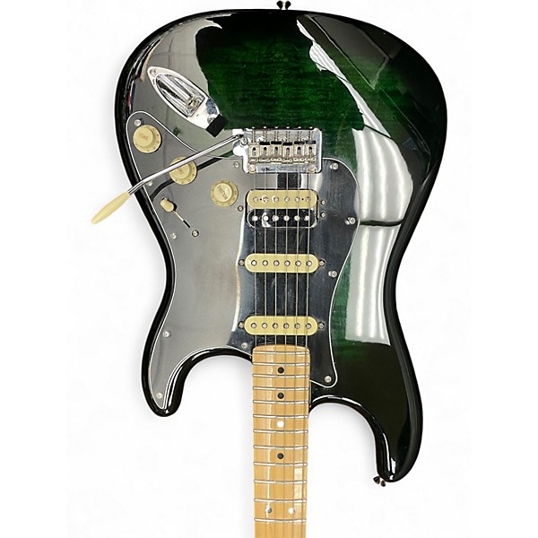Used Fender Player Plus Stratocaster GREEN BURST Solid Body Electric Guitar