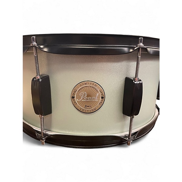 Used Pearl 14in SST Limited Edition Snare Drum Gray Drum