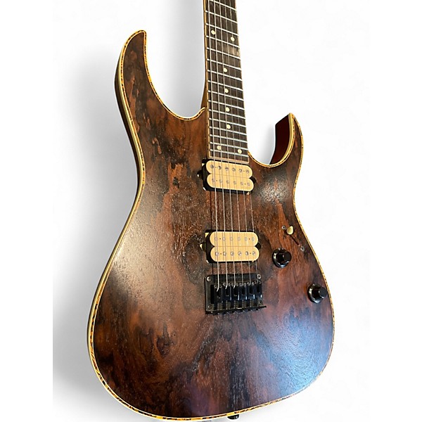 Used 2020s Ibanez RGEW521ZC Walnut Solid Body Electric Guitar