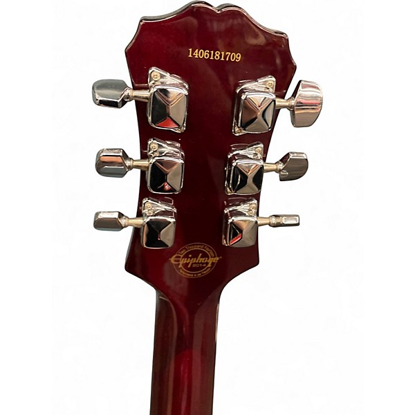 Used Epiphone Les Paul Special II Crimson Red Trans Solid Body Electric Guitar