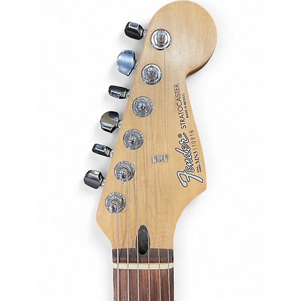 Used Fender Standard Stratocaster Black Solid Body Electric Guitar