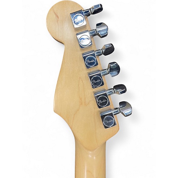 Used Fender Standard Stratocaster Black Solid Body Electric Guitar