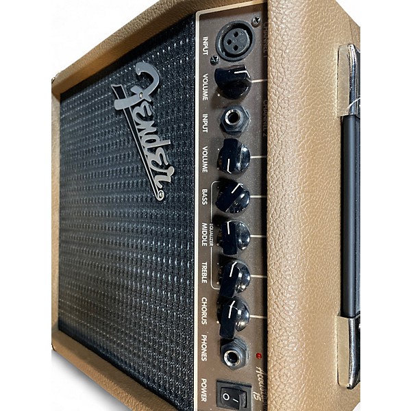 Used Fender Acoustasonic 15 Acoustic Guitar Combo Amp