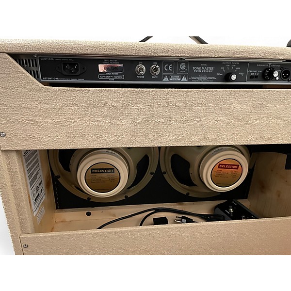 Used Fender Tone Master Twin Reverb 100W 2x12 Guitar Combo Amp