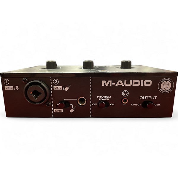 Used M-Audio M-TRACK SOLO Audio Interface