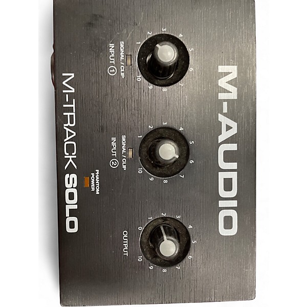 Used M-Audio M-TRACK SOLO Audio Interface