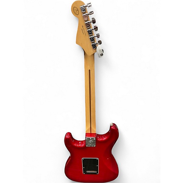 Used Fender Player Stratocaster HSS Candy Red Burst Solid Body Electric Guitar