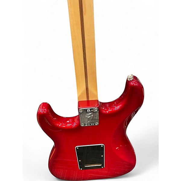 Used Fender Player Stratocaster HSS Candy Red Burst Solid Body Electric Guitar