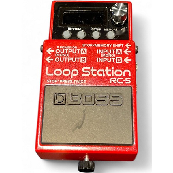Used BOSS RC50 Loop Station Pedal