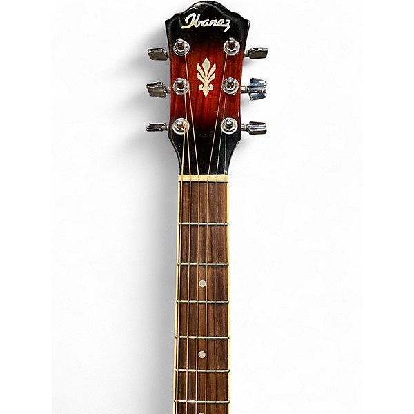 Used Ibanez AEG10E 2 Color Sunburst Acoustic Electric Guitar