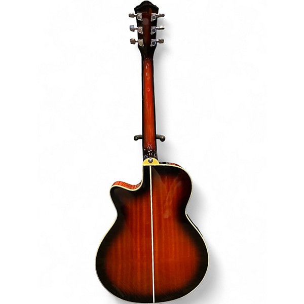 Used Ibanez AEG10E 2 Color Sunburst Acoustic Electric Guitar