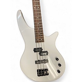 Used Jackson spectra js2 White Electric Bass Guitar