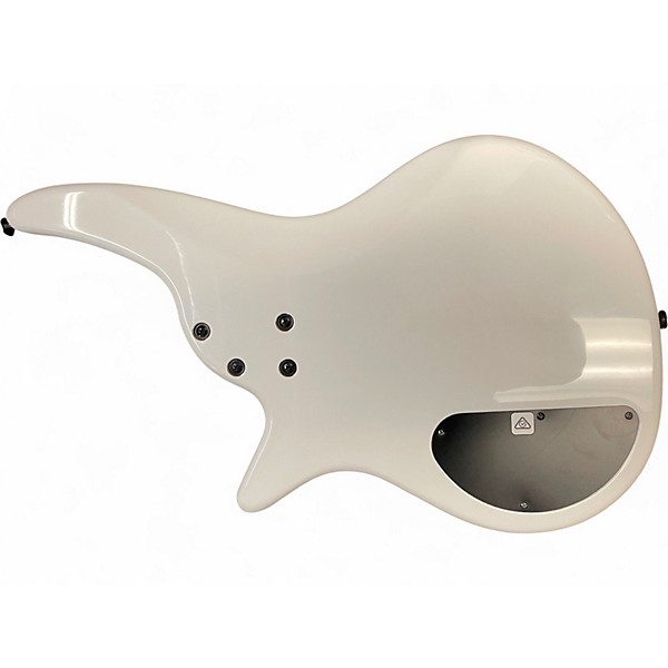 Used Jackson spectra js2 White Electric Bass Guitar