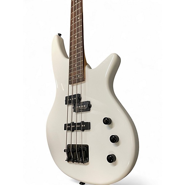 Used Jackson spectra js2 White Electric Bass Guitar