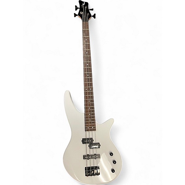 Used Jackson spectra js2 White Electric Bass Guitar