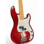 Used Fender Standard Precision Bass Red Sparkle Electric Bass Guitar