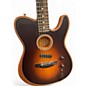 Used Fender Acoustasonic Player Telecaster Natural BURST Acoustic Electric Guitar