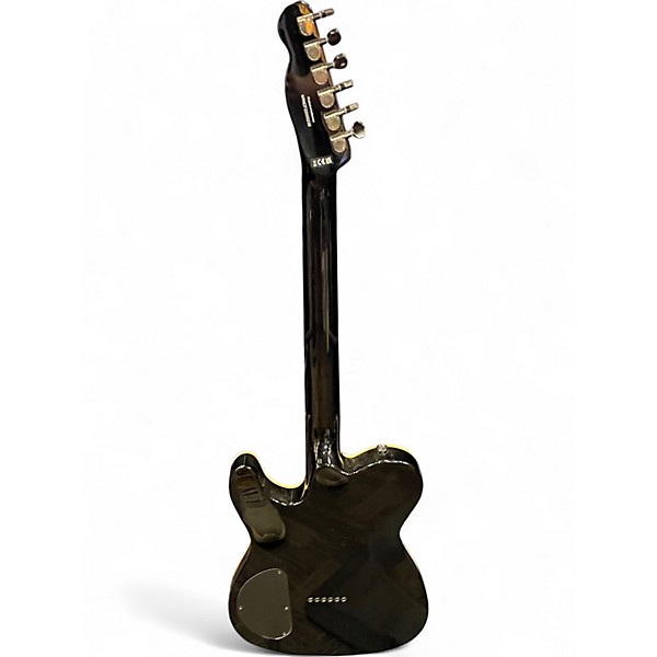 Used Fender Special Edition Custom Telecaster FMT HH Black Cherry Burst Solid Body Electric Guitar