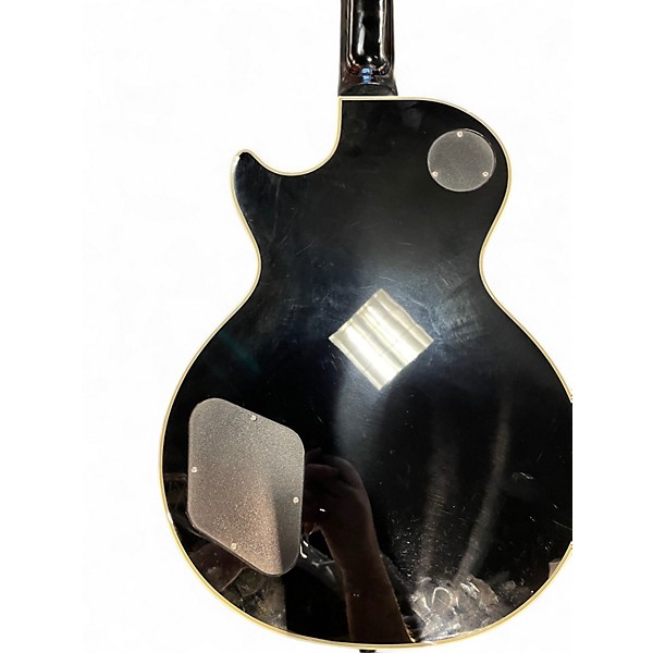 Used Epiphone Les Paul Custom Silverburst Solid Body Electric Guitar