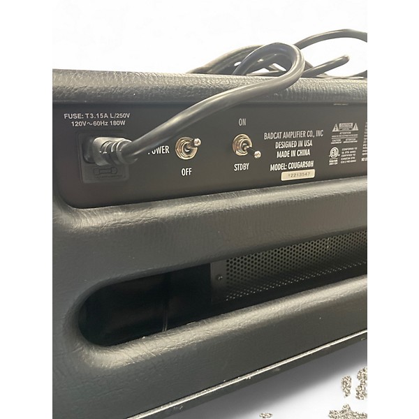 Used Bad Cat Cougar 50H 50W Tube Guitar Amp Head