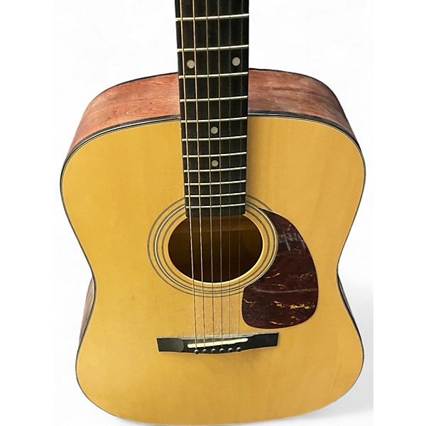 Used Squier SD-6 Natural Acoustic Guitar