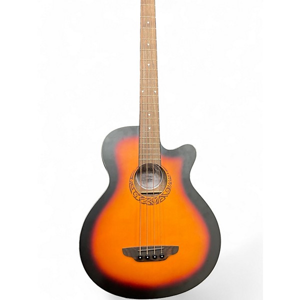 Used Luna XY22032660 2 Tone Sunburst Acoustic Bass Guitar