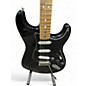 Used 2005 Fender Standard Stratocaster Black Solid Body Electric Guitar