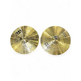 Used MEINL 14in HCS Hi Hat Pair Cymbal