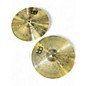 Used MEINL 14in HCS Hi Hat Pair Cymbal