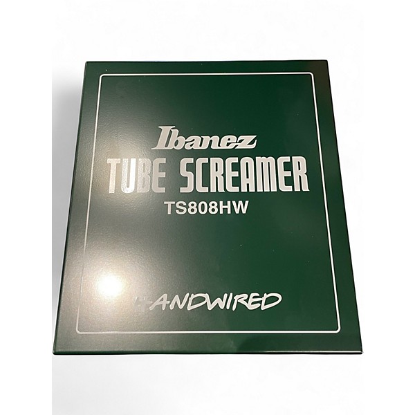 Used Ibanez TS808HW Hand Wired Tube Screamer Effect Pedal