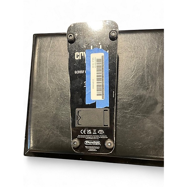 Used Dunlop GCB95F Crybaby Classic Wah With Fasel Inductor Effect Pedal