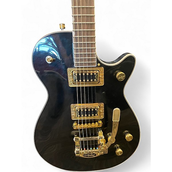 Used Gretsch Guitars G5237TG Black Sparkle Solid Body Electric Guitar