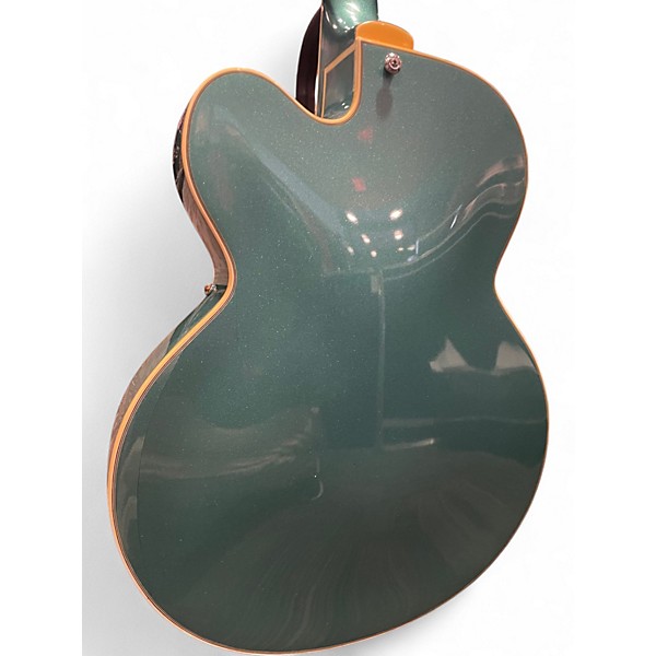 Used D'Angelico DAPEXL10 Electric Turquoise Hollow Body Electric Guitar