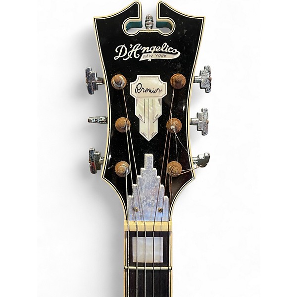 Used D'Angelico DAPEXL10 Electric Turquoise Hollow Body Electric Guitar