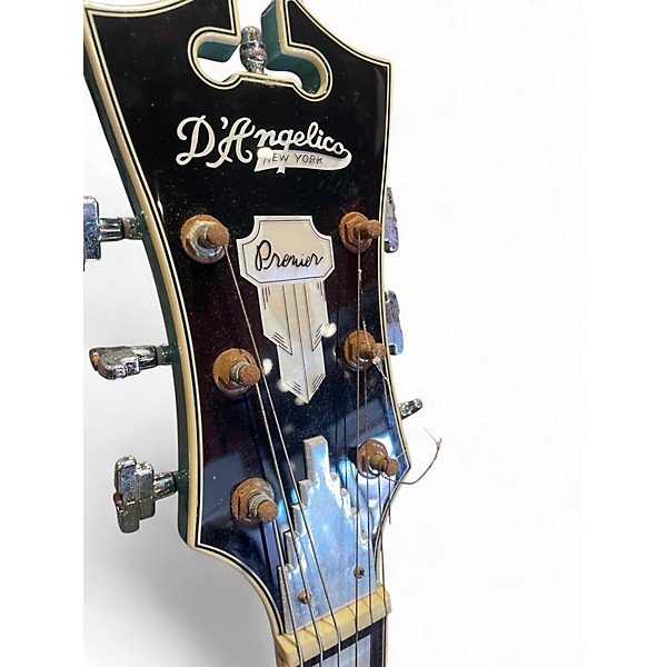 Used D'Angelico DAPEXL10 Electric Turquoise Hollow Body Electric Guitar