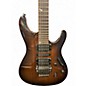 Used Ibanez S5470F Prestige Series Trans Black Solid Body Electric Guitar