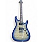 Used Schecter Guitar Research Omen Extreme 6 Blue Solid Body Electric Guitar thumbnail