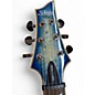Used Schecter Guitar Research Omen Extreme 6 Blue Solid Body Electric Guitar