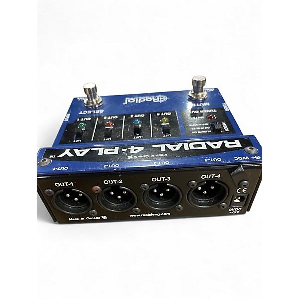 Used Radial Engineering 4 Play Direct Box