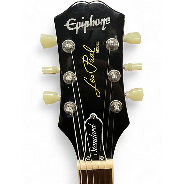 Used Epiphone Les Paul Standard Gold Solid Body Electric Guitar