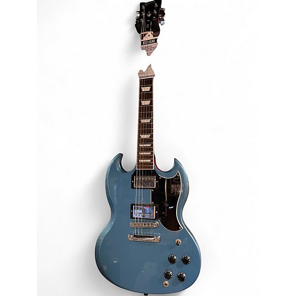 Used 2017 Gibson SG Standard '61 PALHEM BLUE Solid Body Electric Guitar