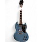 Used 2017 Gibson SG Standard '61 PALHEM BLUE Solid Body Electric Guitar thumbnail